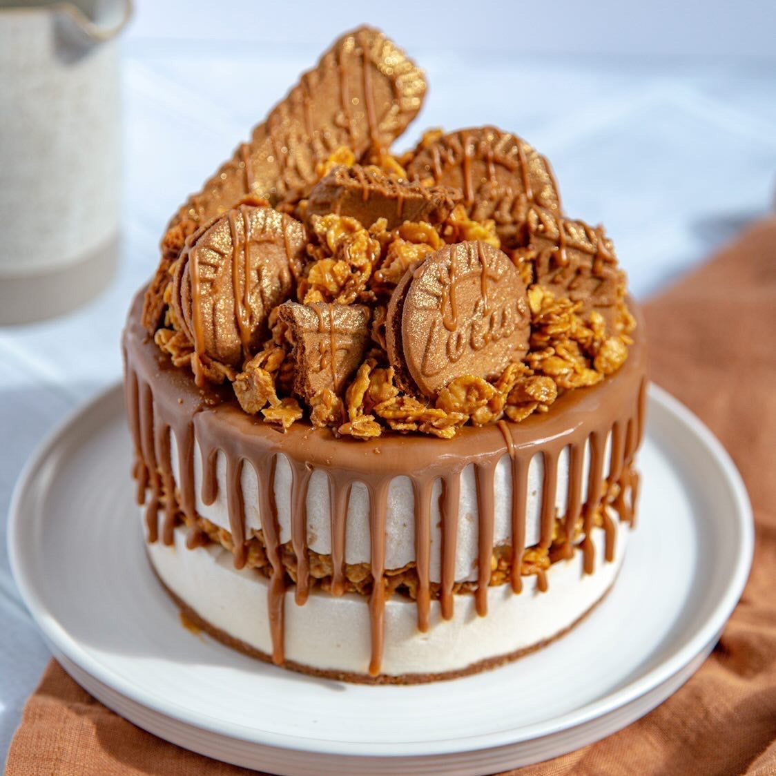 Entremet au spéculos