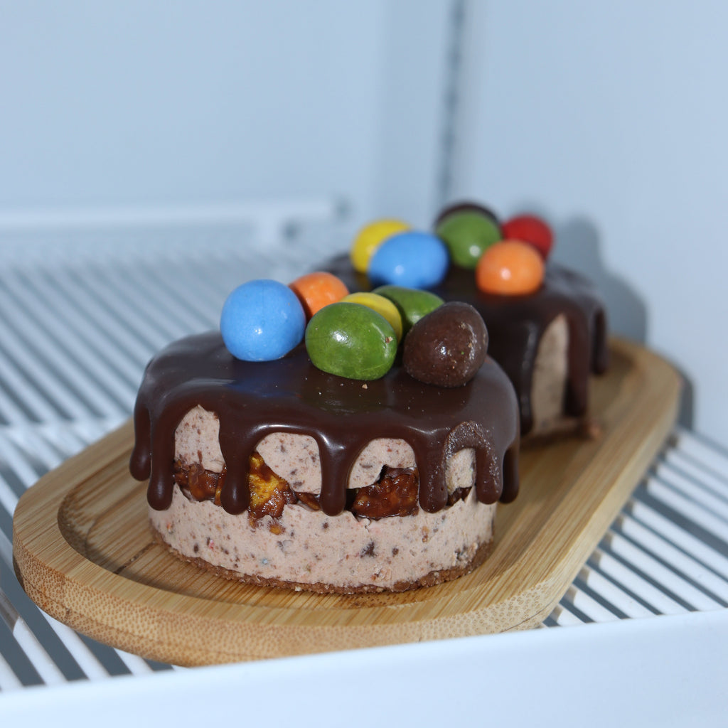 Minis gâteaux glacés aux M&M's