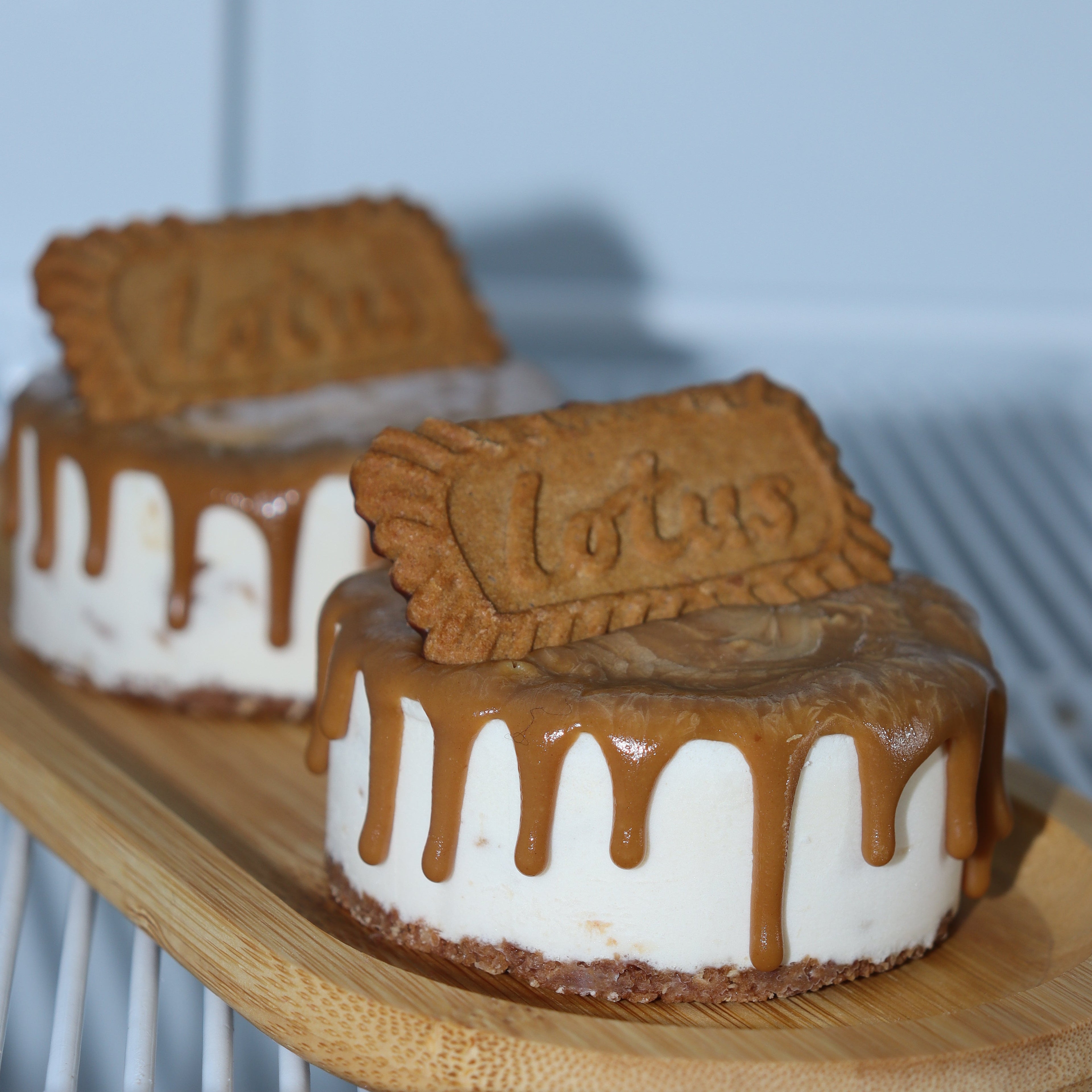 Minis gâteaux glacés au spéculos