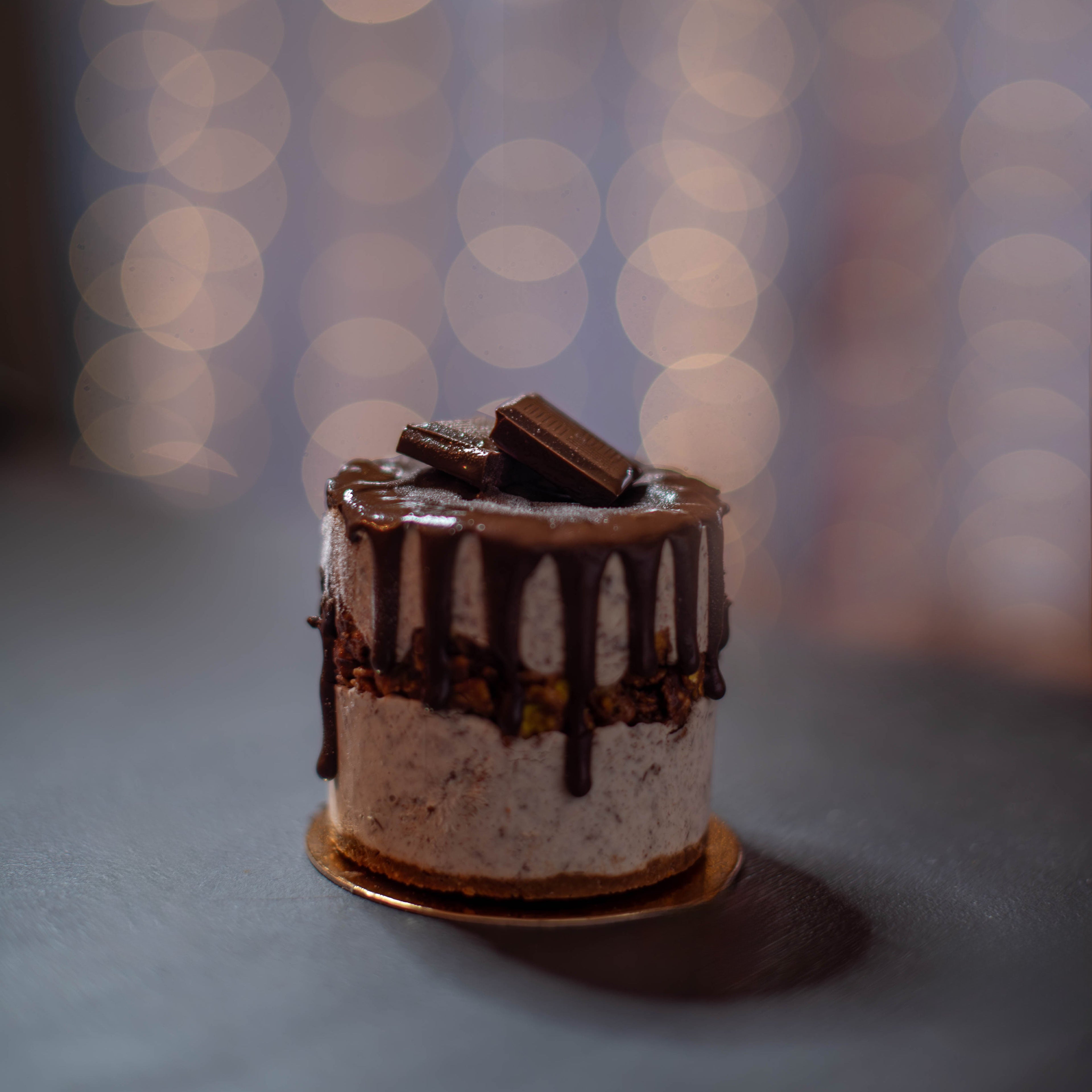 Gâteau glacé au chocolat au lait 