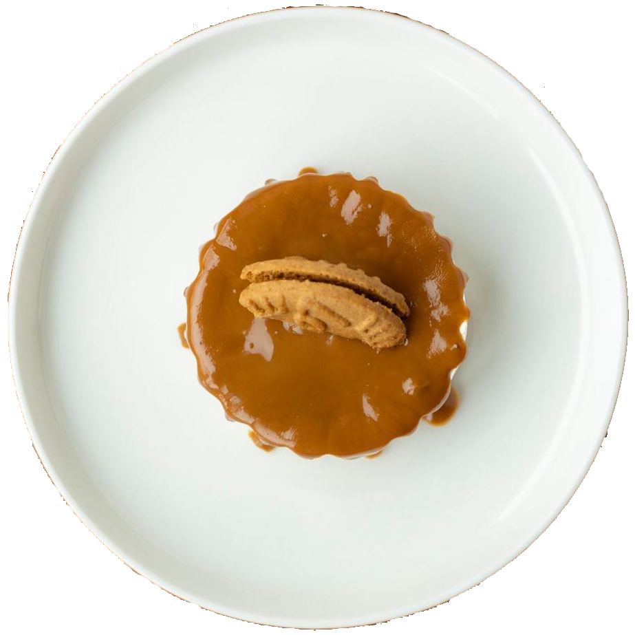 Mini gâteau glacé au spéculos séparateur